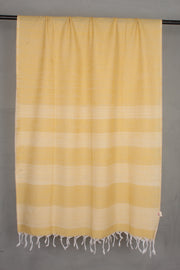 Yellow Stole with White Striped