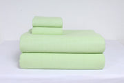 Light Pista Double Bedsheets Twill Texture with Ultra Soft Feel