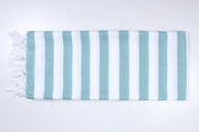 Green and White Striped Extra Soft Chadar