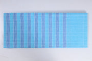 Blue and Navy Blue Striped Single BedSheet
