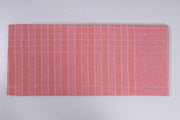 Pink and Red Striped Single Bedsheet