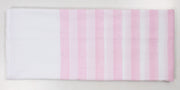 Pink and White Striped Extra Soft Chadar