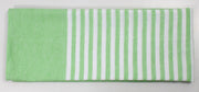 Green and White Striped Extra Soft Chadar