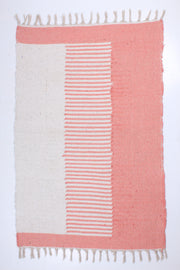 Brick Pink and White Striped Aasni