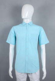 Non-Photo Blue Half Shirt