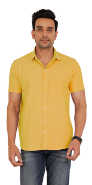 Golden Rod Yellow Half Shirt