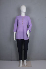 Violet Short Top