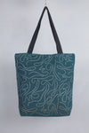 Sacramento Green Hand Embroidery Tote Bag