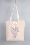 Pink Hand Embroidery Tote Bag