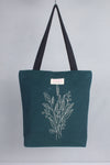 Sacramento Green Hand Embroidery Tote Bag