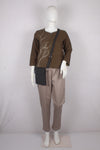 Handwoven Cotton Triple Layer Sling Bag