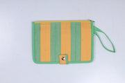 Green and Orange Wristlet Wallet