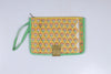 Green Wristlet Wallet