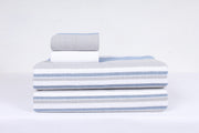 Serene Stripe Cotton Bed Sheet Set