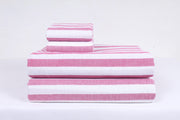 Striped Cotton Bed Sheet Set