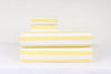 White and Yellow Double Bedsheet