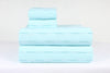 Sea Green Double Bedsheet and Green Striped