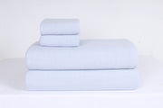 Ligh Sky Blue Soft Double Bedsheet