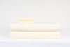 Light Yellow and White Striped Soft Double Bedsheet