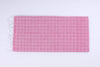 Pink Check Single Bedsheet