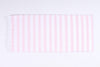 White and Pink Striped Single Bedsheet