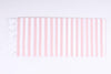 White and Pink Striped Single Bedsheet