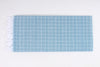 Pine Green Single Bedsheet with White Striped Check