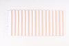 Goldan Yellow and White Striped Single Bedsheet