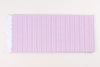 Pink, Mauve and White Striped Single Bedsheet