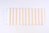 Sepia Yellow and White Striped Extra Soft Chadar