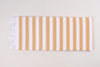 White and Goldan Yellow Striped Chadar