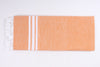 Carrot Orange and White Striped Soft Chadar