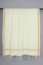 Gamcha/Soft Cotton Bath Towel with Striped Border