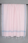 Pink Gamchha with White Striped