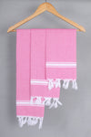 Rani Pink Napkin with White Border