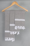 Syrup Brown Napkin with White Border
