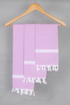 Lavender Napkin with White Border