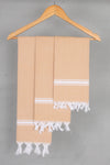 Goldan Yellow Napkin with White Border