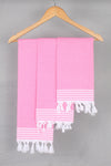 Rani Pink Napkin with White Striped