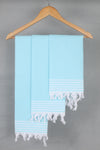 Sea Green Napkin with White Striped