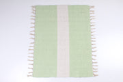 Handwoven Cotton Aashni with Zebra and Diamond Weave Design