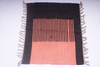 Black and Peach Semi Striped Aasni