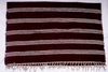 Rustic Red Dari with White Stripes