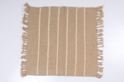 Eco-friendly jute sitting mat, adds a touch of rustic charm to any space