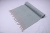 Grey and Blue Lining Yoga Mat