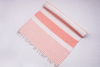 Orange and White Striped Yogamat