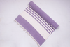 Purple and White Striped Yogamat