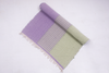 Purple and Green Striped Yogamat