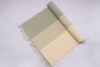 Green and Yellow Striped Yogamat