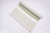 Green and White Striped Yogamat